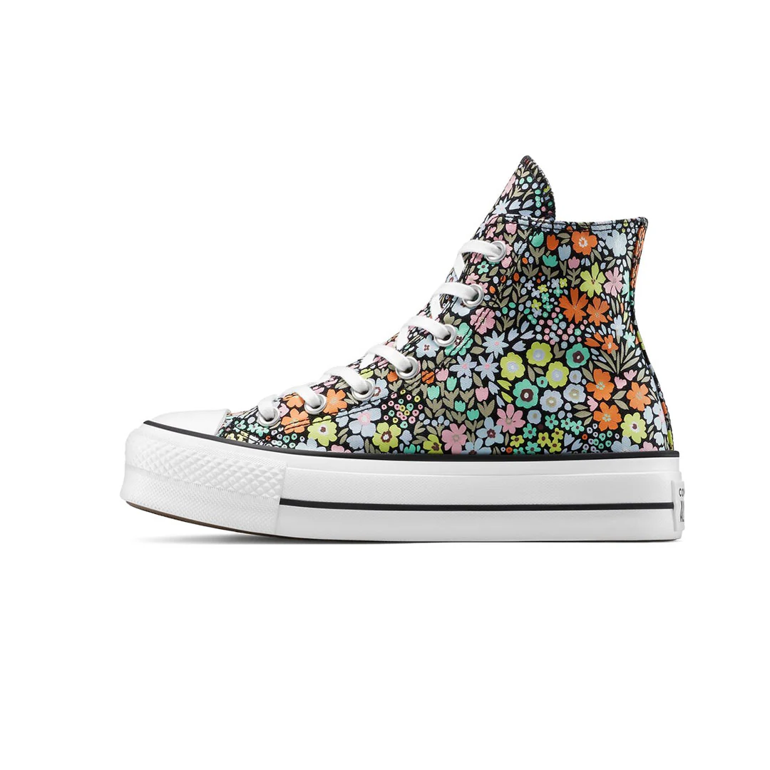 Converse - Women's Chuck Taylor All Star Lift Allover Florals High Top Shoes (A15009C) - Image 2