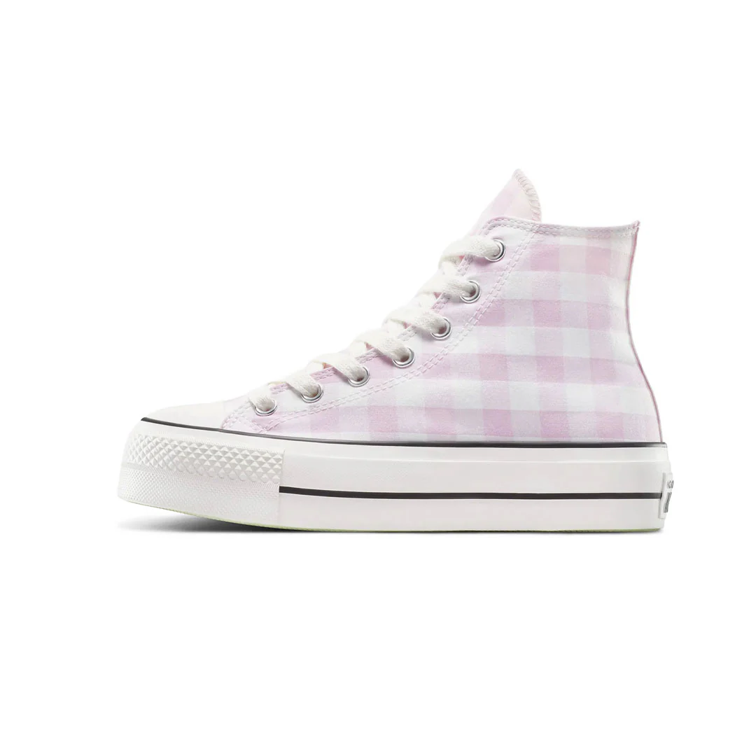 Converse - Women's Chuck Taylor All Star Lift Platform Gingham High Top Shoes (A13663C) - Image 2