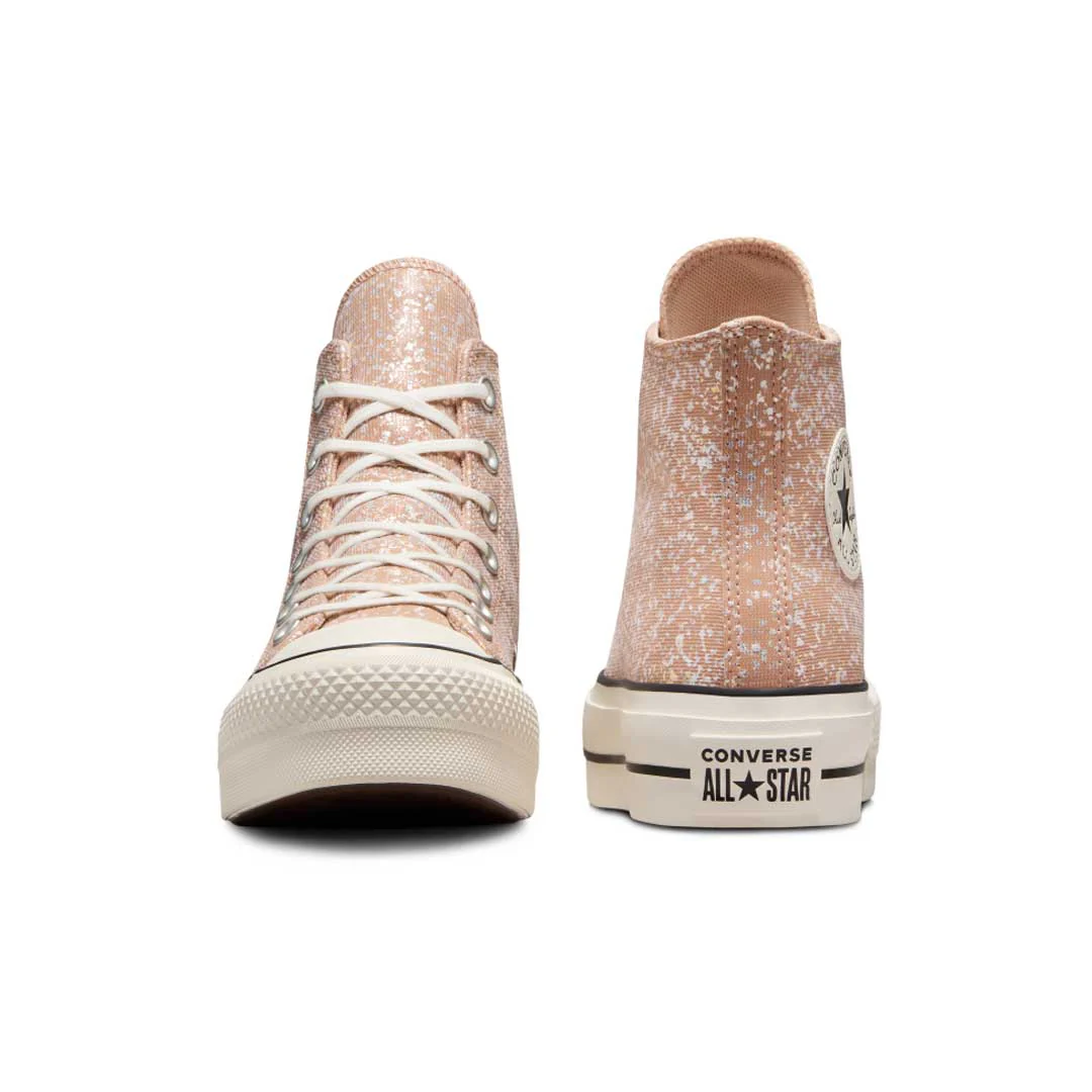 Converse - Women's Chuck Taylor All Star Lift Platform Glitter High Top Shoes (A09422C) - Image 3