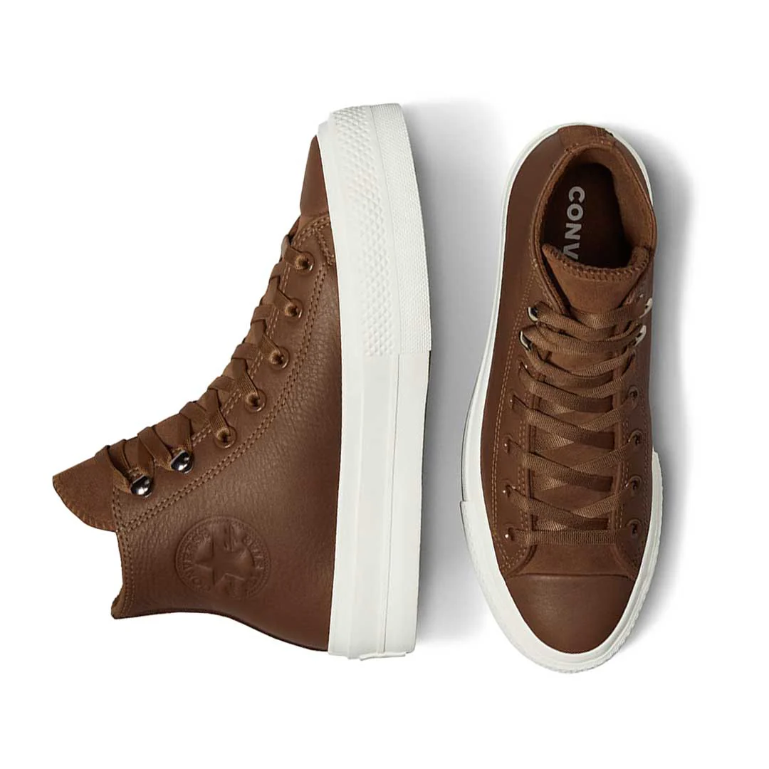 Converse - Women's Chuck Taylor All Star Lift Platform Leather High Top Shoes (A10362C) - Image 4