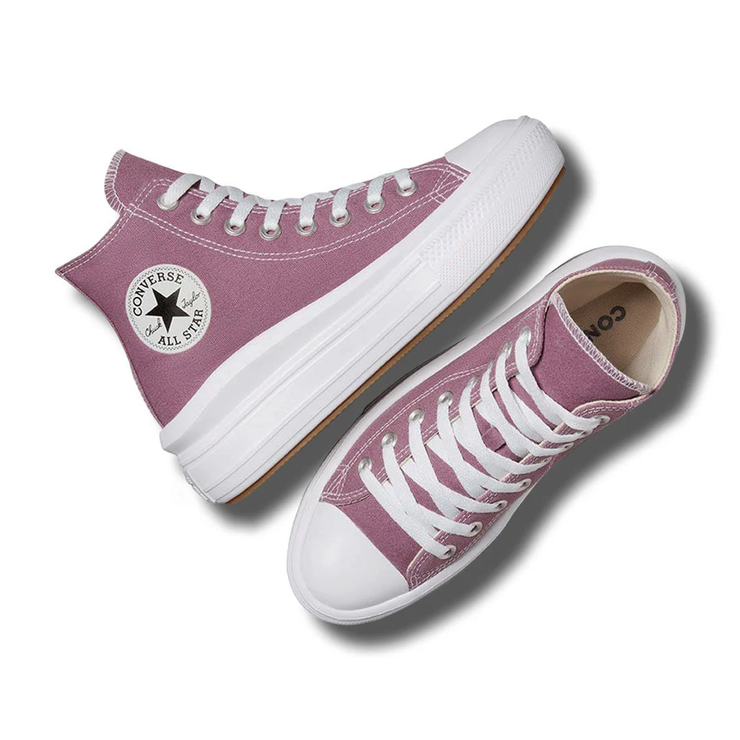 Converse - Women's Chuck Taylor All Star Move Platform High Top Shoes (A05477C) - Image 4