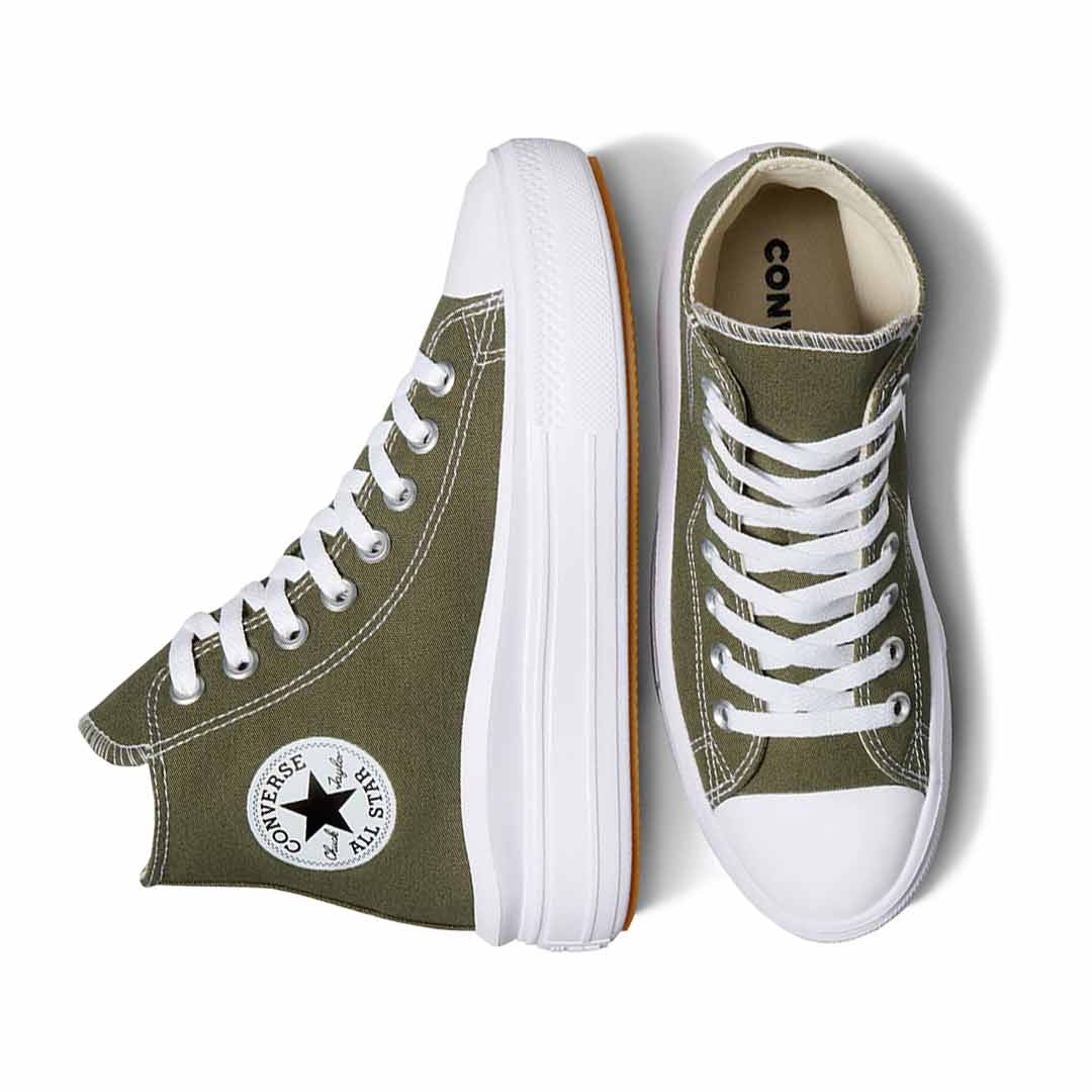 Converse - Women's Chuck Taylor All Star Move Platform High Top Shoes (A08295C) - Image 4