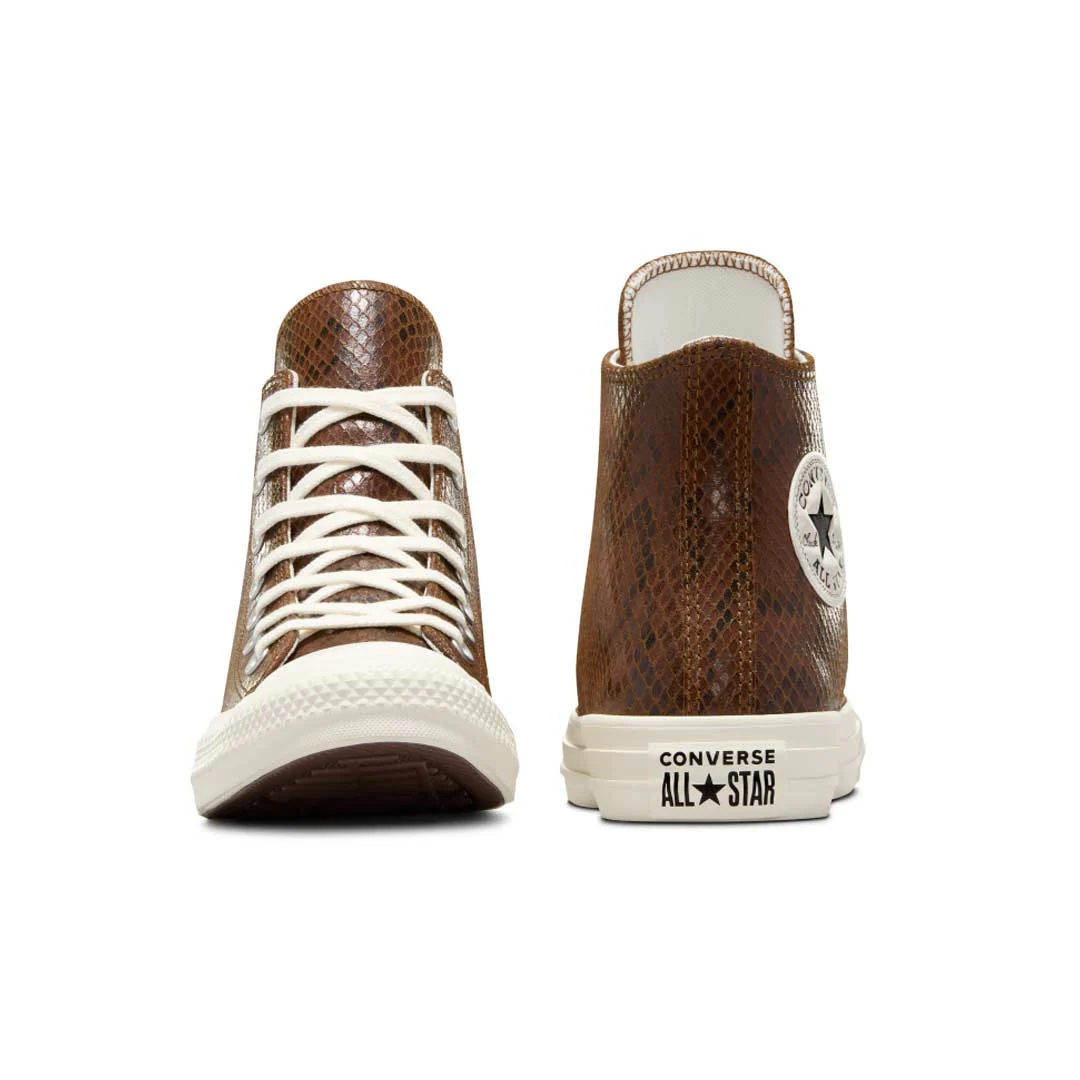 Converse - Women's Chuck Taylor All Star Snakeskin High Top Shoes (A13393C) - Image 3