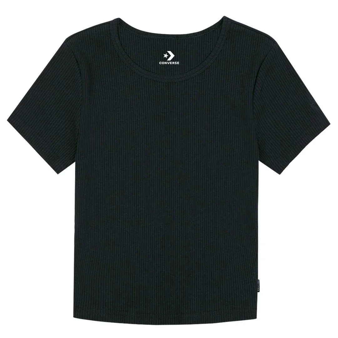 Converse - Women's Ribbed Slim T-Shirt (10027490 A03)