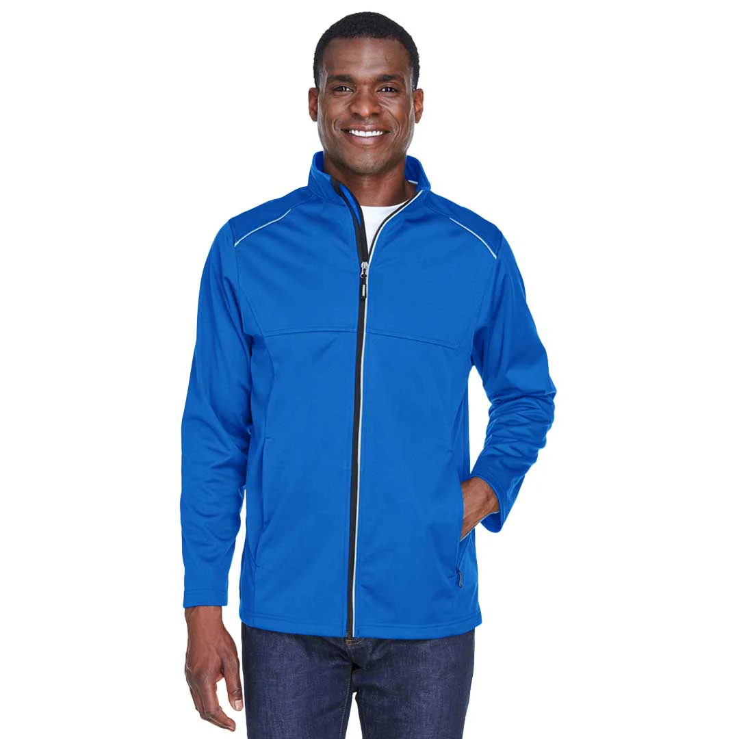 Core365 - Men's Techno Lite Three-Layer Knit Tech-Shell Jacket (CE708 438) - Image 2