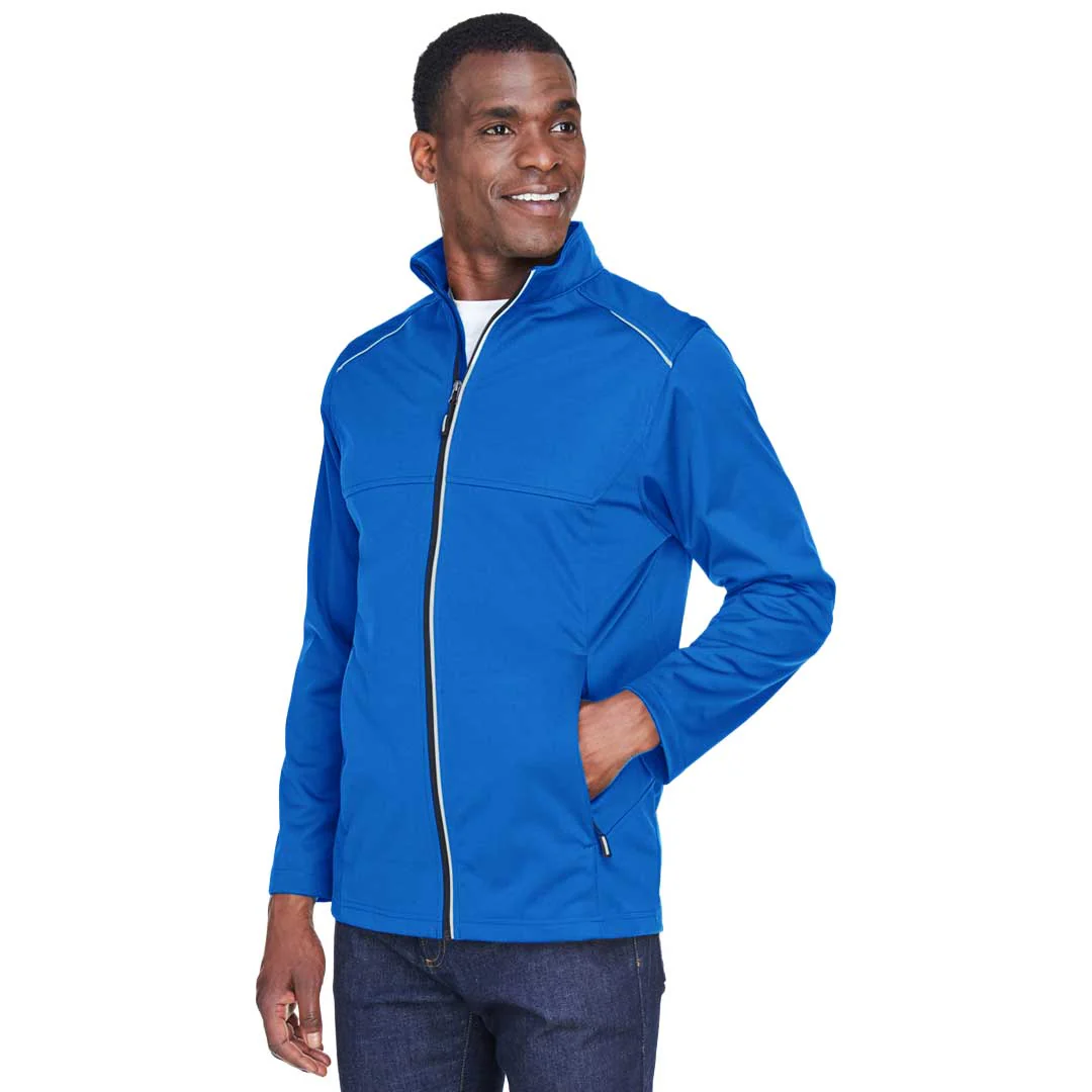 Core365 - Men's Techno Lite Three-Layer Knit Tech-Shell Jacket (CE708 438) - Image 3