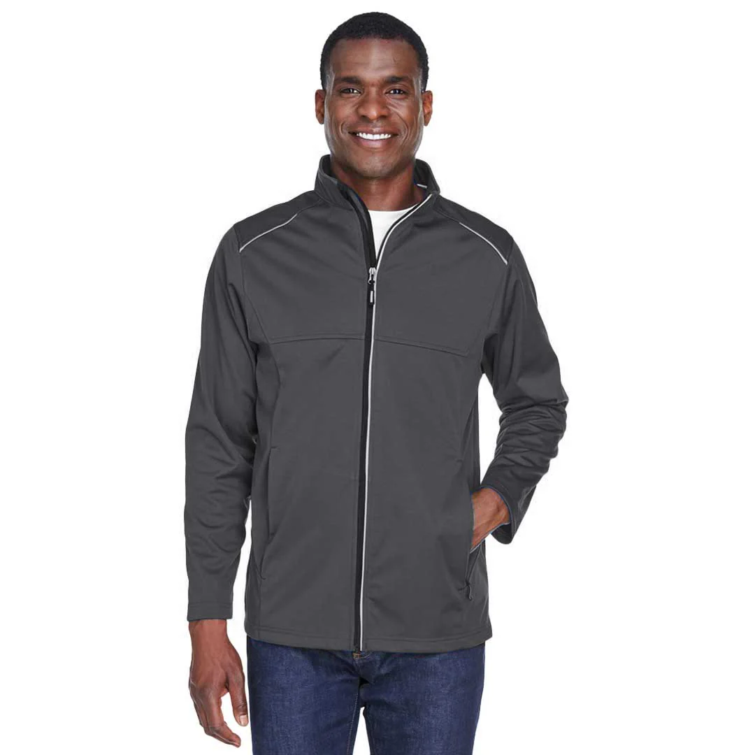 Core365 - Men's Techno Lite Three-Layer Knit Tech-Shell Jacket (CE708 456) - Image 2