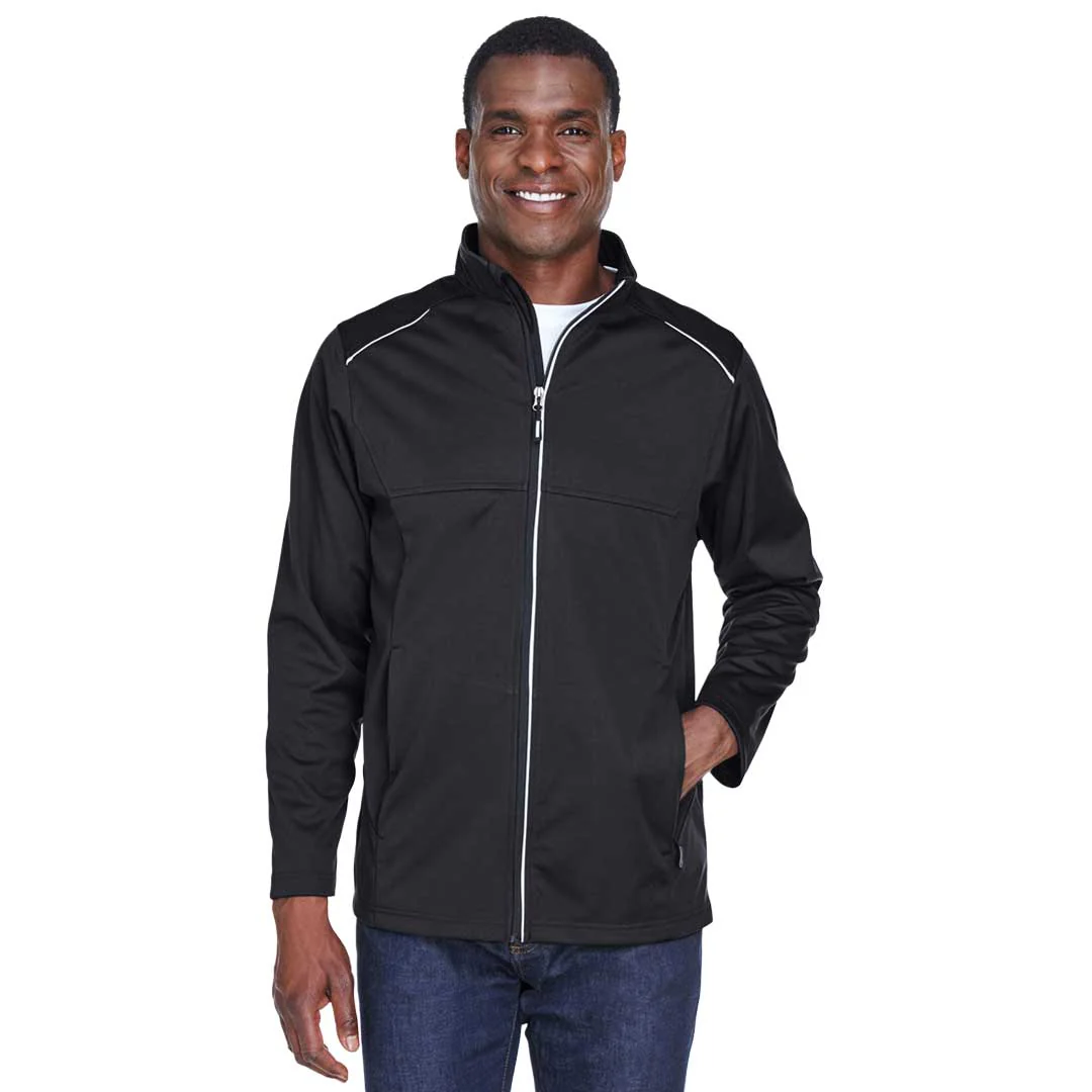 Core365 - Men's Techno Lite Three-Layer Knit Tech-Shell Jacket (CE708 703) - Image 2