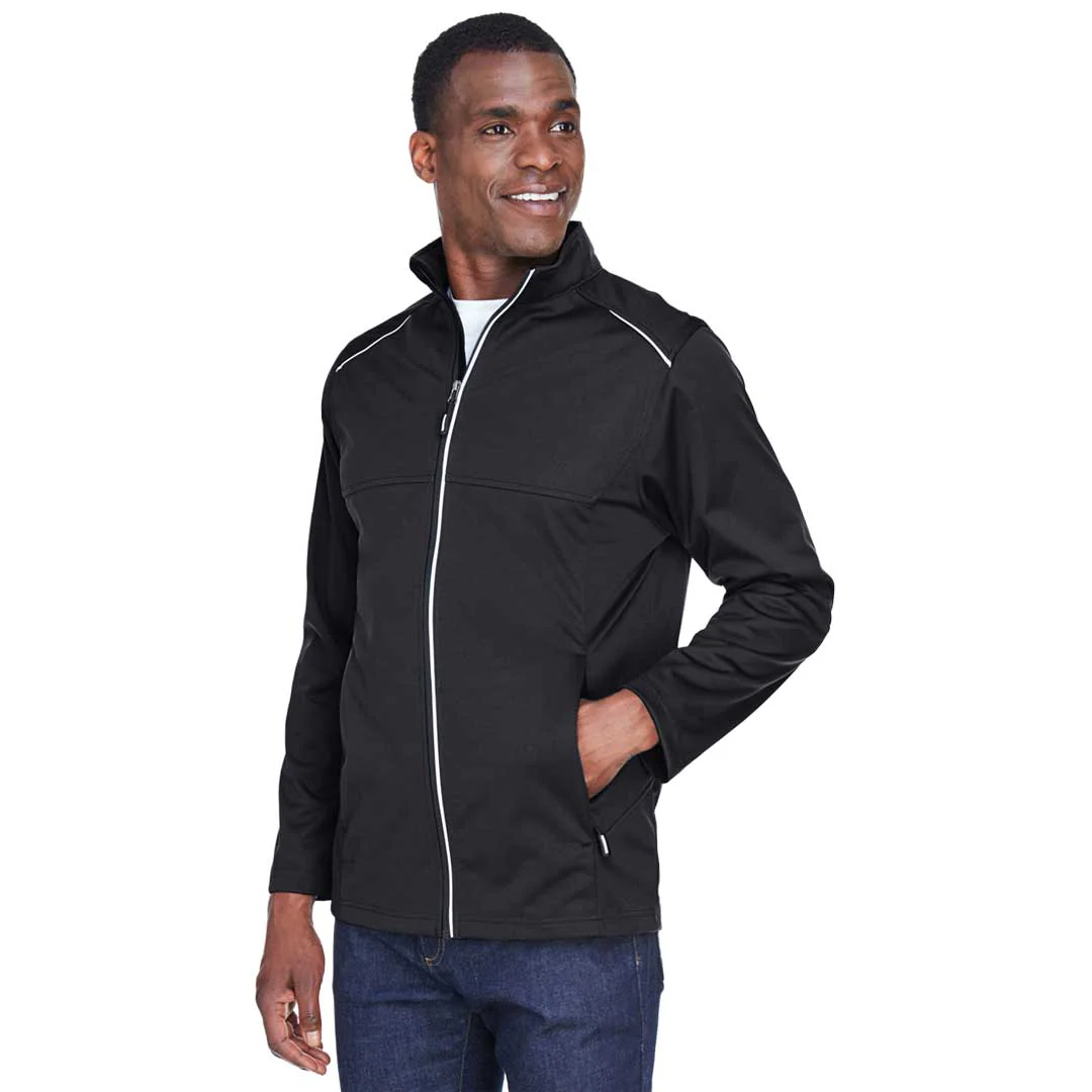 Core365 - Men's Techno Lite Three-Layer Knit Tech-Shell Jacket (CE708 703) - Image 4