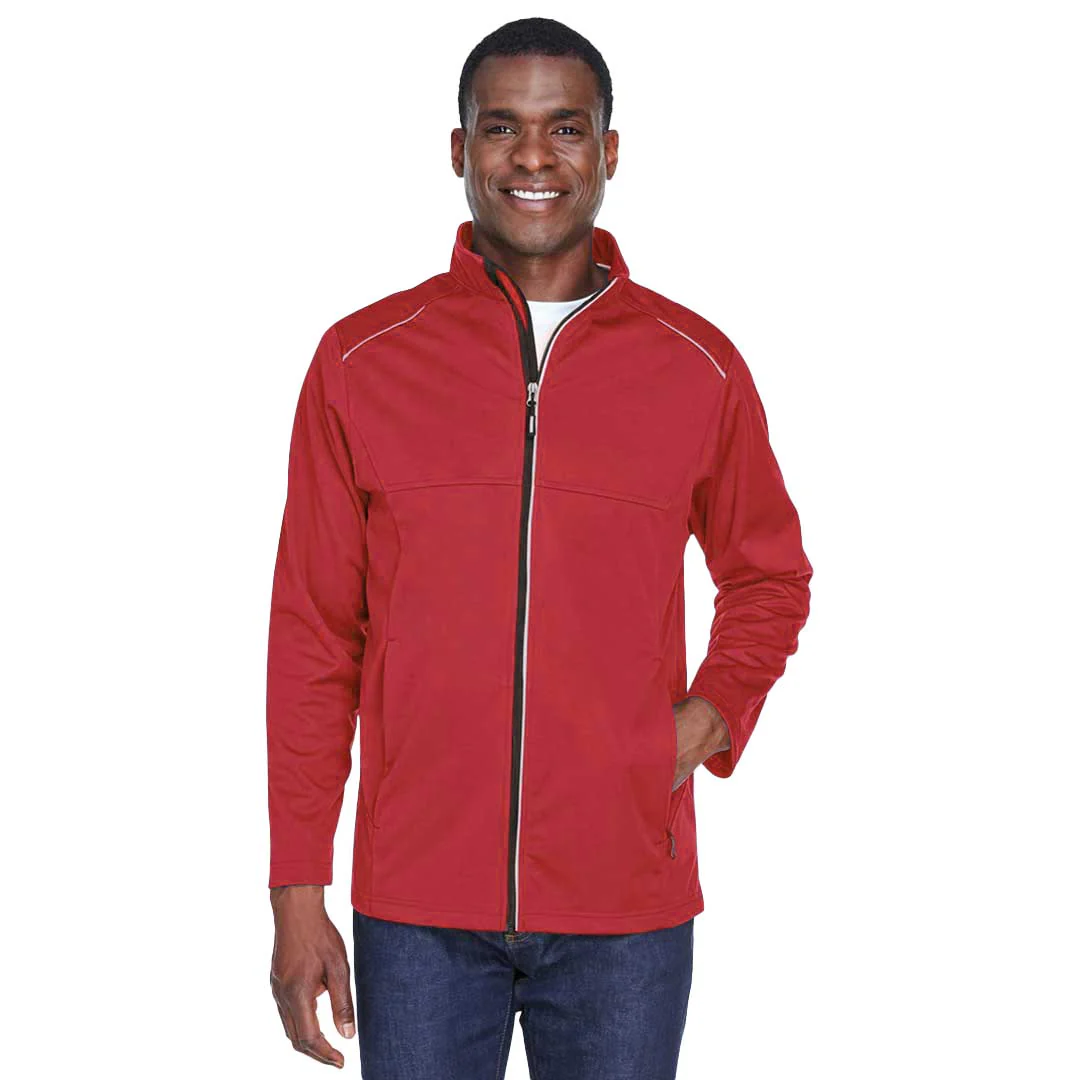 Core365 - Men's Techno Lite Three-Layer Knit Tech-Shell Jacket (CE708 850) - Image 2