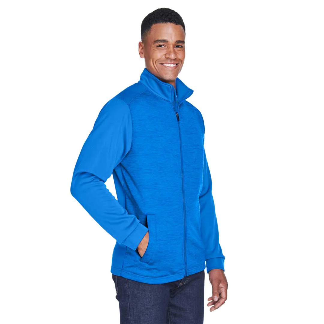Devon & Jones - Men's Newbury Colorblock Fleece Full Zip Jacket (DG796 NJ) - Image 2