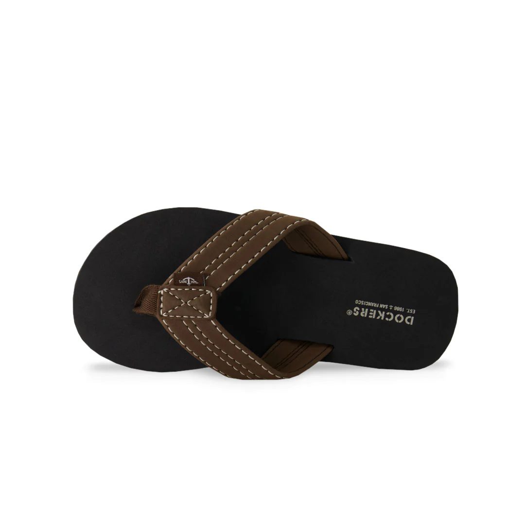 Dockers - Kids' (Preschool) Eva Flip Flop Sandals (FBS4685ADK BRN) - Image 4