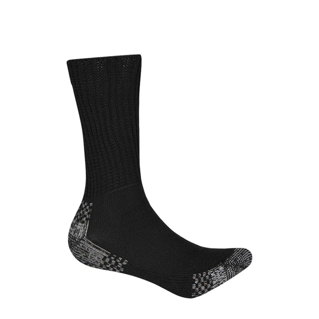Dr.Scholls - Women's 2 Pack Advanced Relief Crew Socks (DSW22014C2C4D01 BLACK) - Image 2