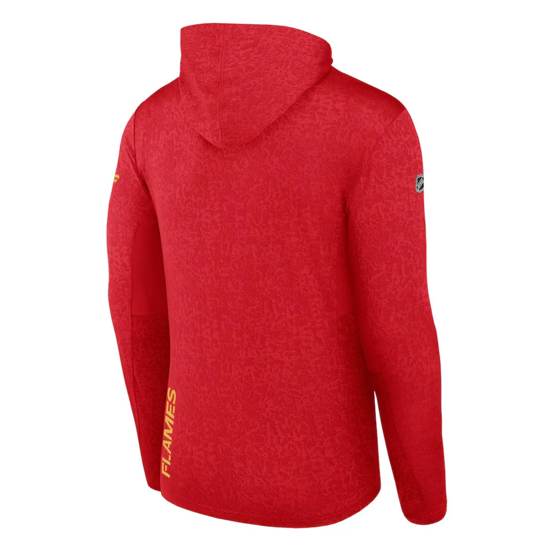 Fanatics - Men's Calgary Flames Authentic Pro Lightweight Pullover Hoodie (00IC 0484 2C 02W) - Image 2