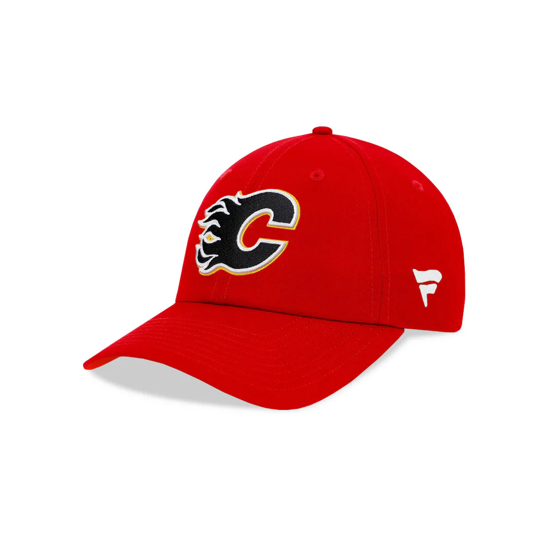 Fanatics - Men's Calgary Flames Core Adjustable Cap (143A BRD 2C ALR) - Image 2