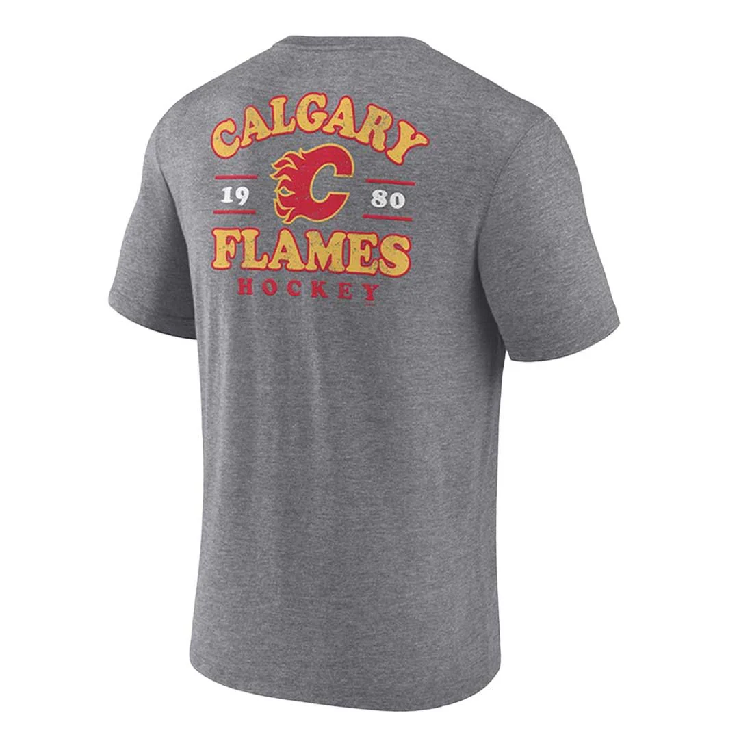 Fanatics - Men's Calgary Flames Short Sleeve T-Shirt (QF14 171B VCF 069) - Image 2