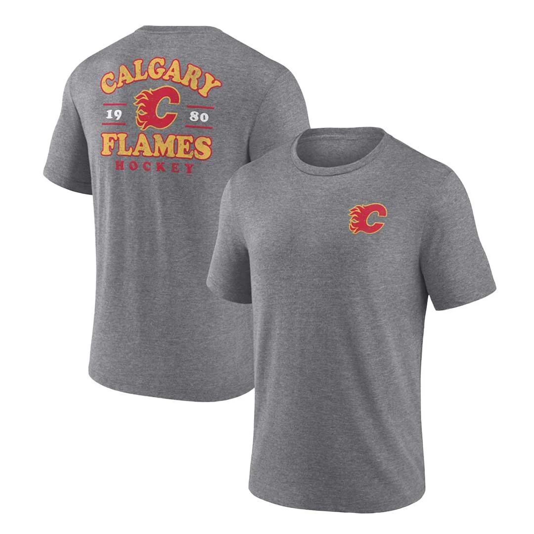 Fanatics - Men's Calgary Flames Short Sleeve T-Shirt (QF14 171B VCF 069) - Image 3