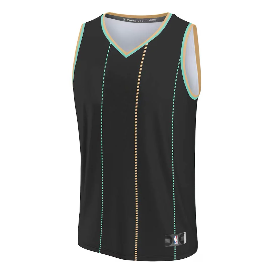 Fanatics - Men's Charlotte Hornets City Edition 22 Jersey (463M 00U5 K66 01U)