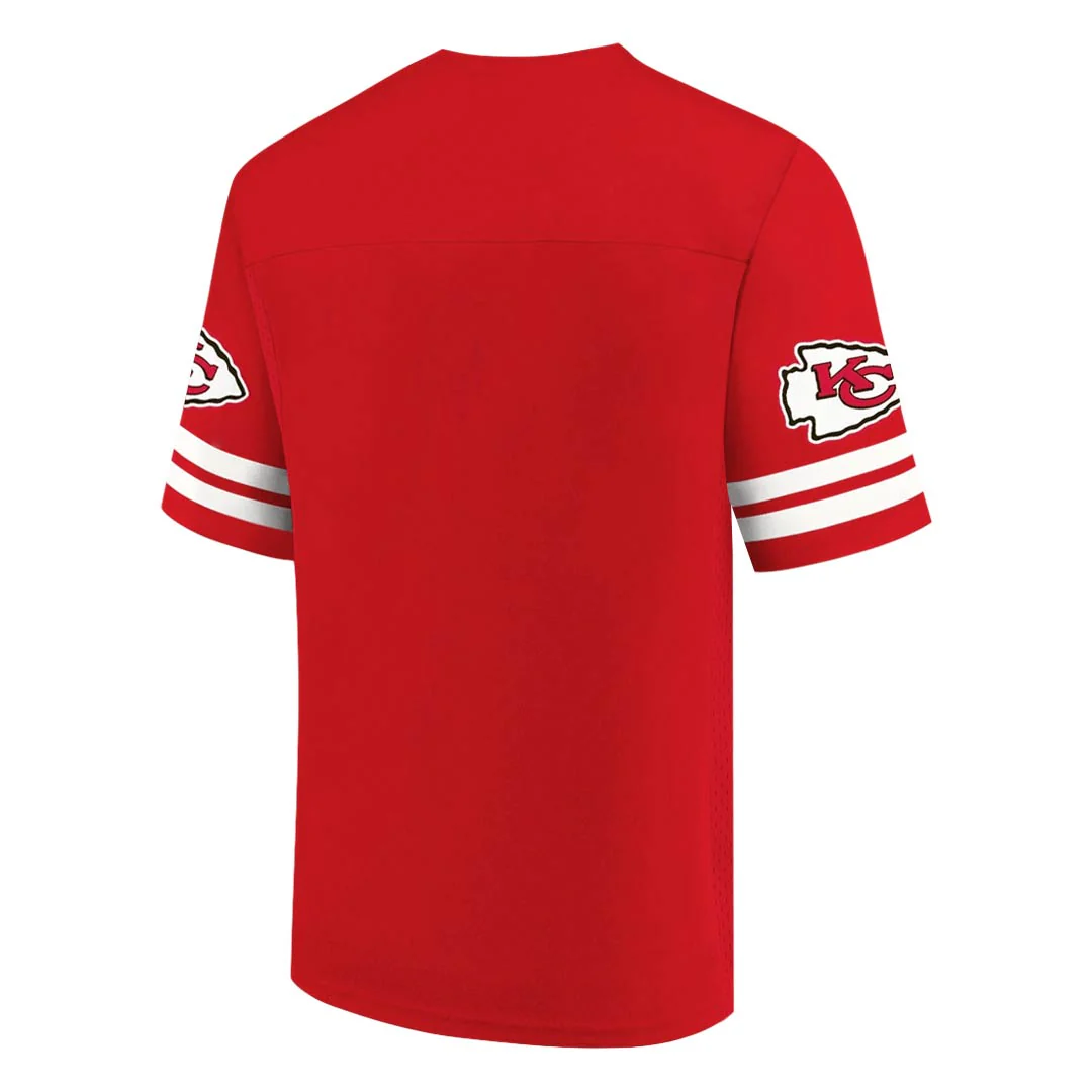 Fanatics - Men's Kansas City Chiefs Value Team Wordmark Jersey (D42M KCR1 7G 75Y) - Image 2