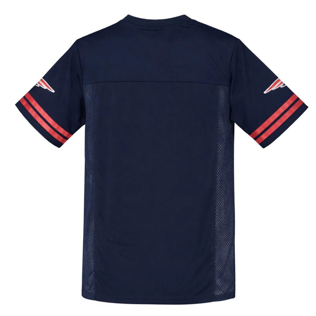 Fanatics - Men's New England Patriots Value Team Wordmark Jersey (D42M NER2 8K 75Y) - Image 2