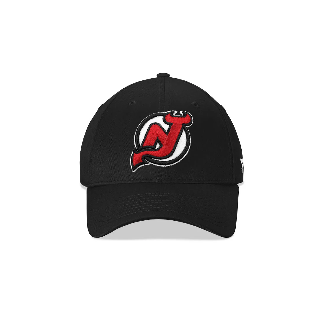 Fanatics - Men's New Jersey Devils Core Adjustable Cap (143A BLK 2L ALR)