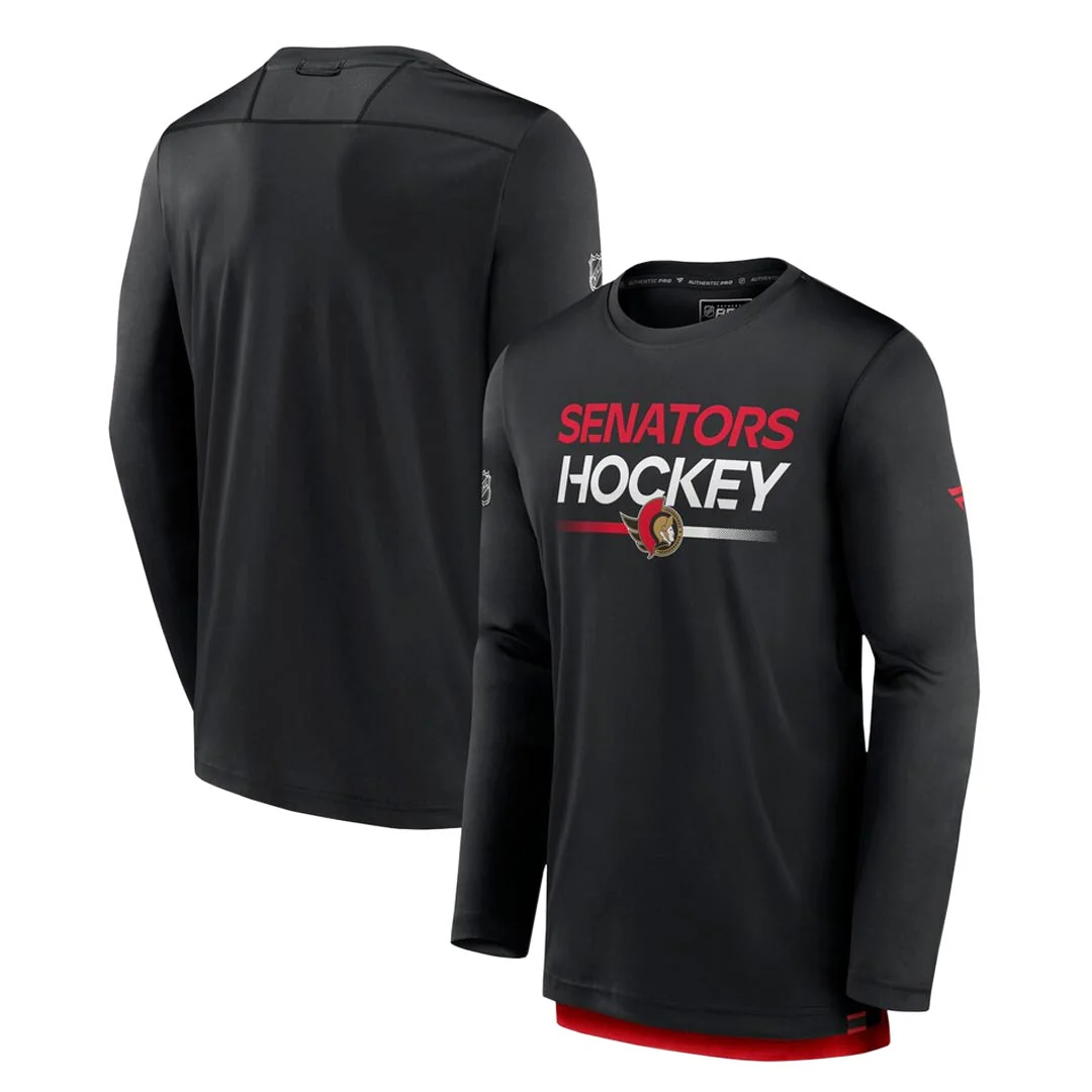 Fanatics - Men's Ottawa Senators Long Sleeve T-Shirt (00I6 1632 2G2 02T) - Image 2