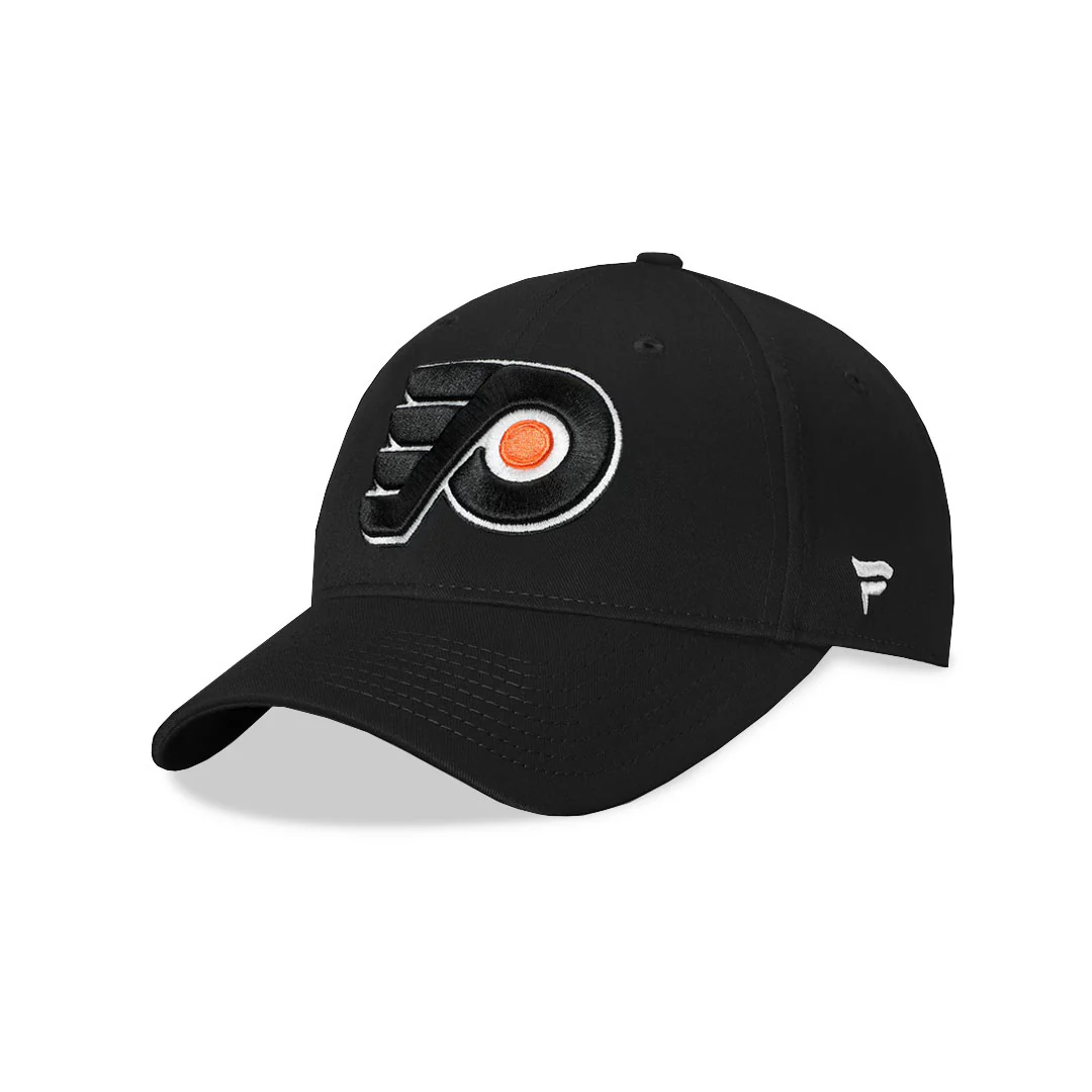 Fanatics - Men's Philadelphia Flyers Core Adjustable Cap (143A BLK 2Q ALR) - Image 2