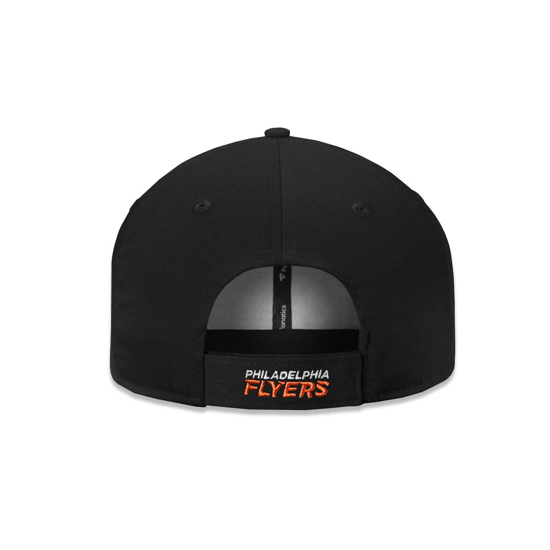 Fanatics - Men's Philadelphia Flyers Core Adjustable Cap (143A BLK 2Q ALR) - Image 3
