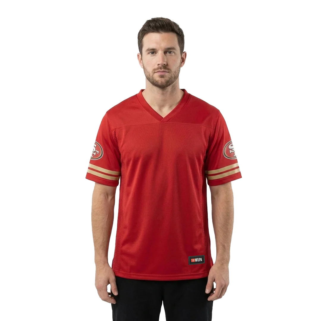 Fanatics - Men's San Francisco 49ers Value Team Wordmark Jersey (D42M SFR1 73 75Y) - Image 2