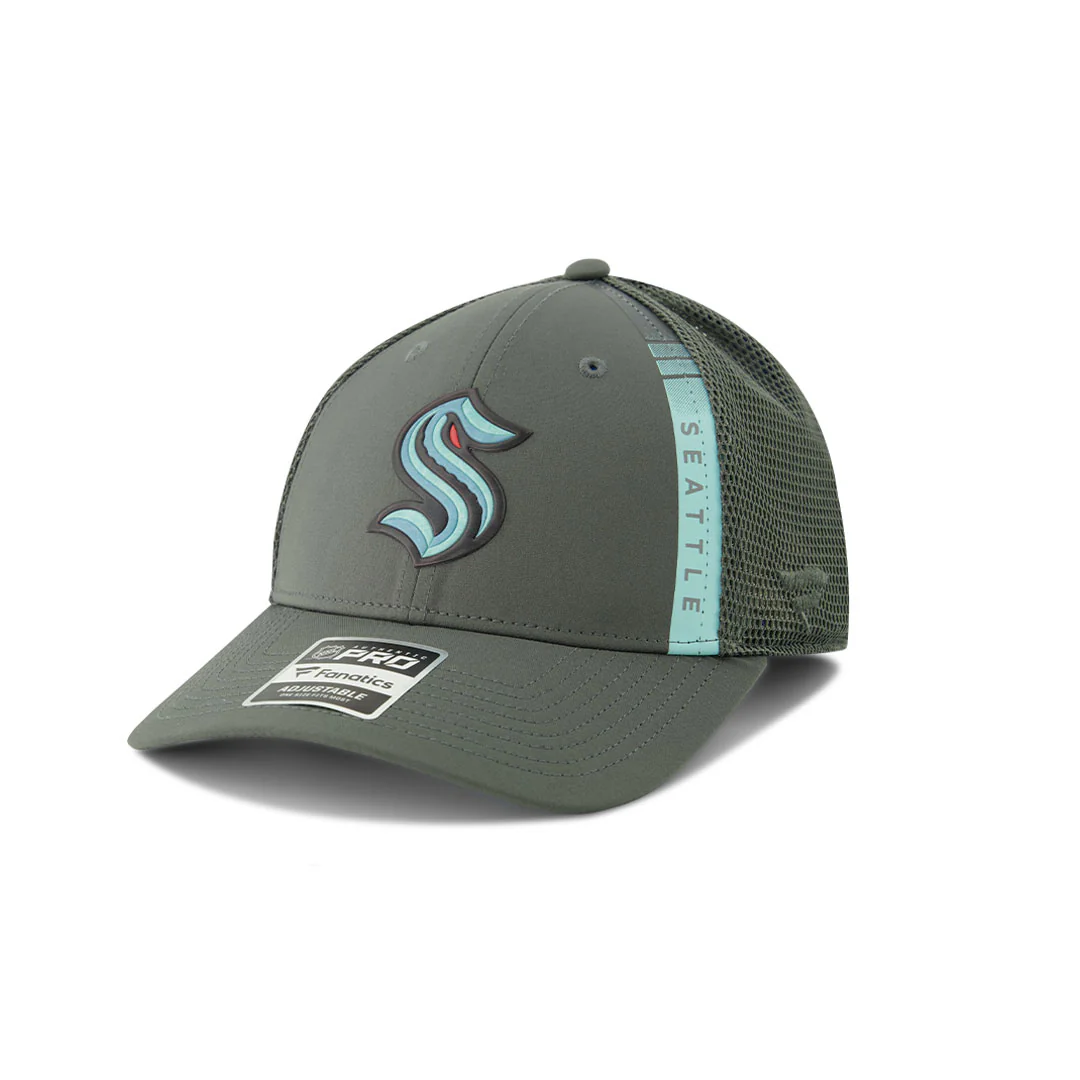 Fanatics - Men's Seattle Kraken Adjustable Mesh Hat (08R2 894E 2GO 88Y) - Image 2