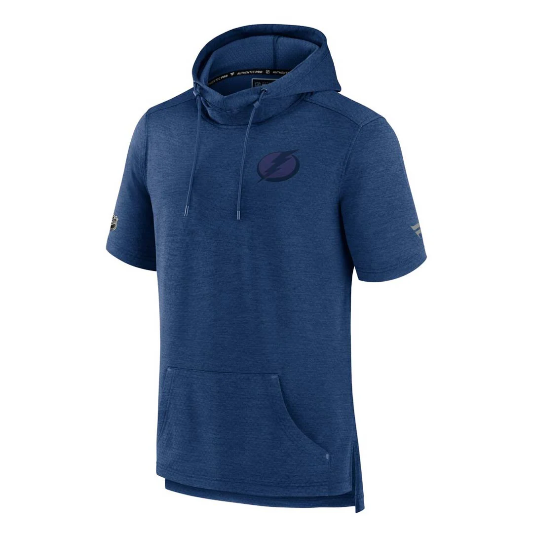 Fanatics - Men's Tampa Bay Lightning Short Sleeve Pullover Hoodie (EZLC EL58 2GK 1OQ)