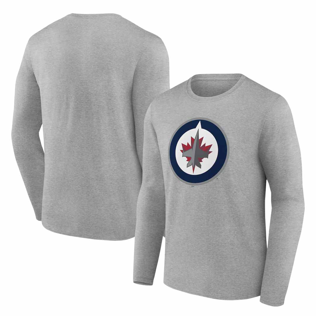 Fanatics - Men's Winnipeg Jets Primary Long Sleeve T-Shirt (3R51 0103 2GN 71M) - Image 2