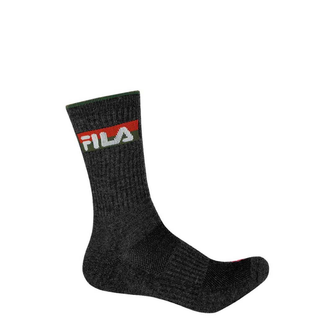 FILA - 6 Pack Crew Socks (FW0103 COMBO6) - Image 3