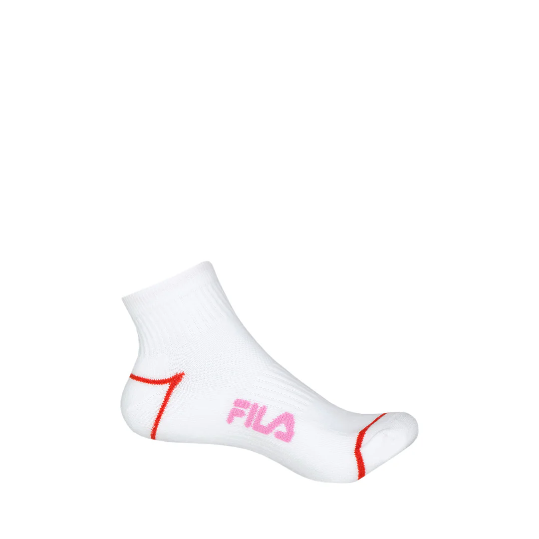 FILA - Girls' 6 Pack 1/4 Socks (FW0101 COMBO2) - Image 7