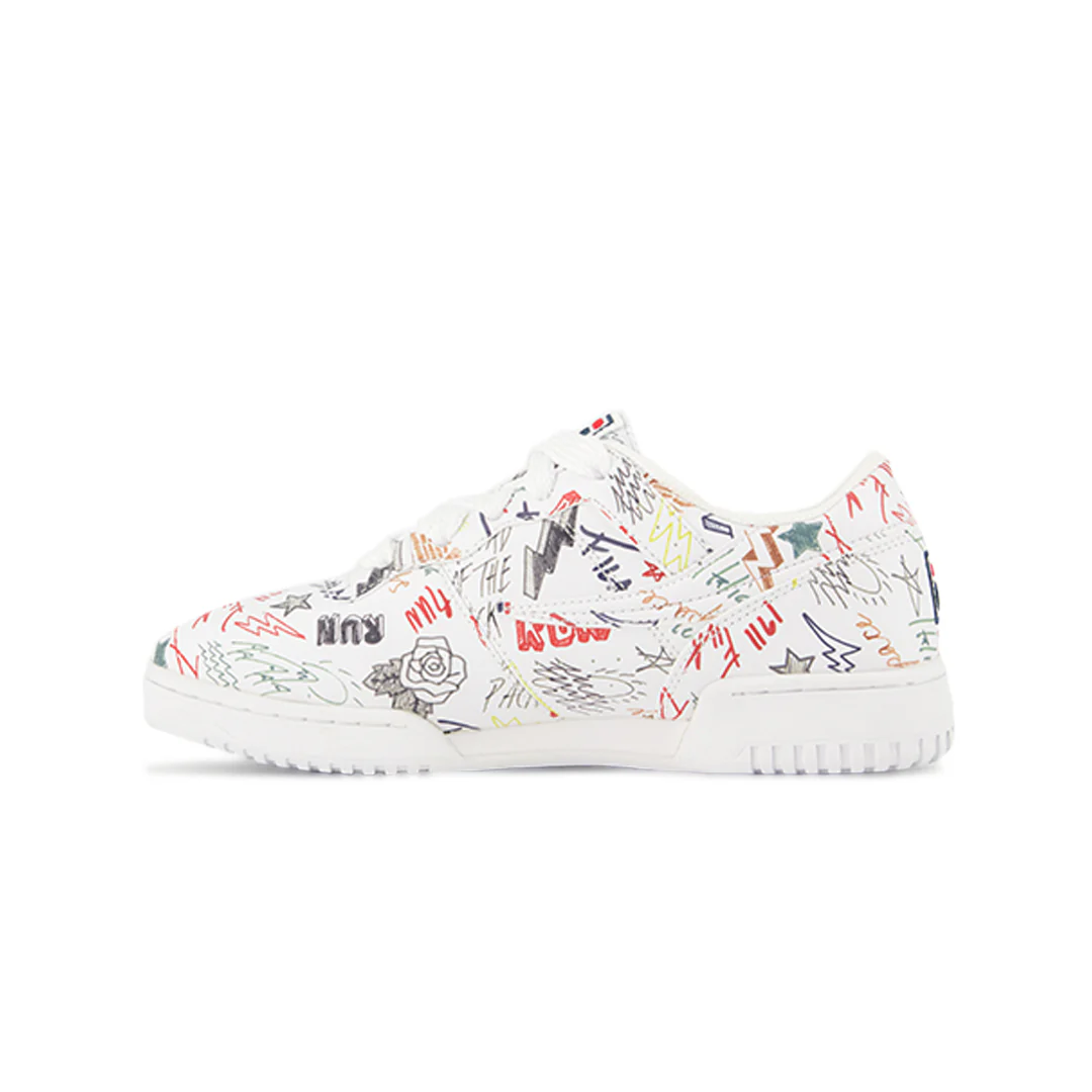 FILA - Kids' (Junior) Original Fitness Scriblles Shoes (3FM01732 171) - Image 2