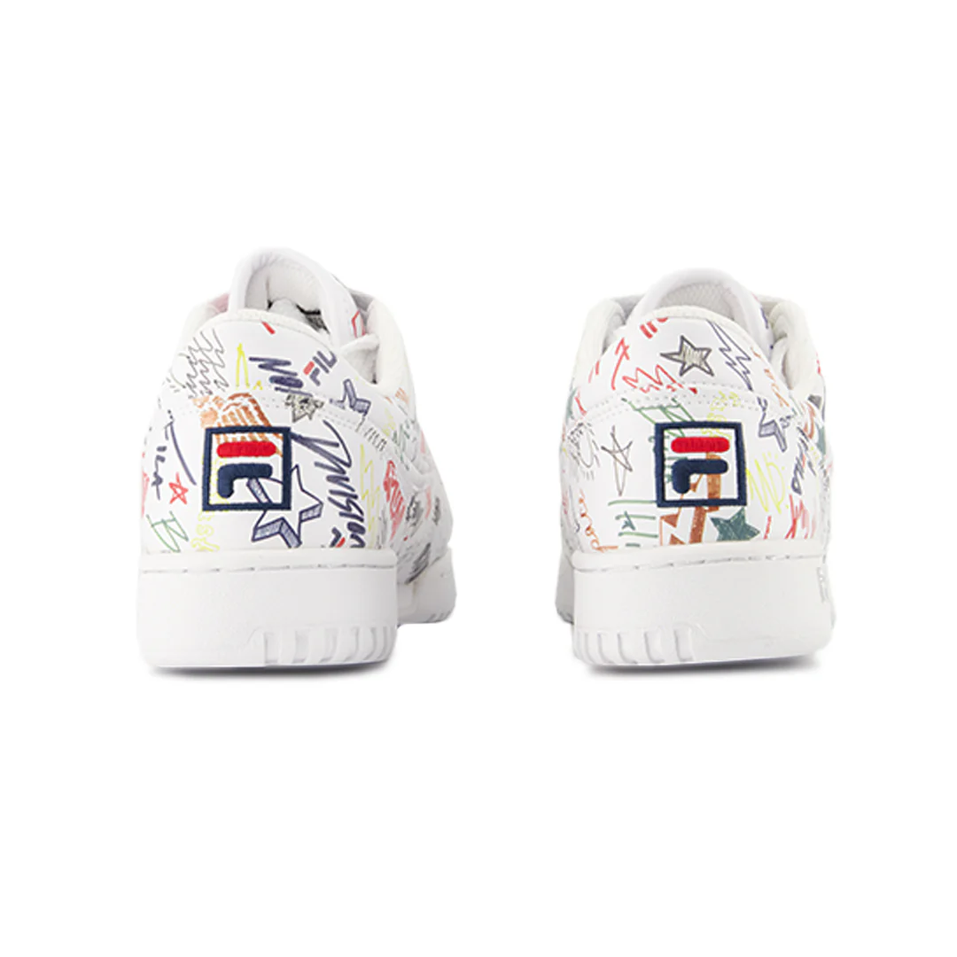 FILA - Kids' (Junior) Original Fitness Scriblles Shoes (3FM01732 171) - Image 4