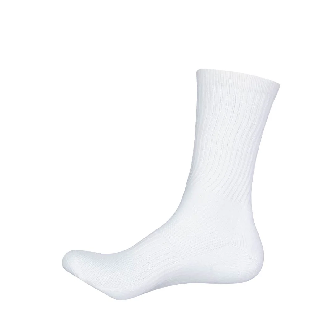 FILA - Men's 3 Pack Athletic Lifestyle Crew Socks (FW0125 WHTBLK) - Image 3