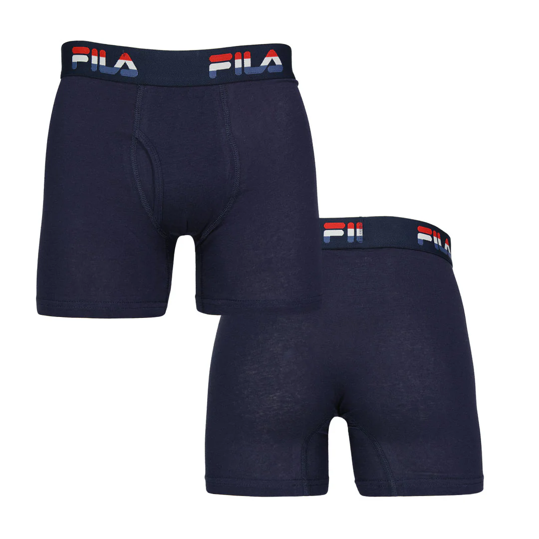 FILA - Men's 4 Pack Boxer Brief (FM312BXCS28 400) - Image 5