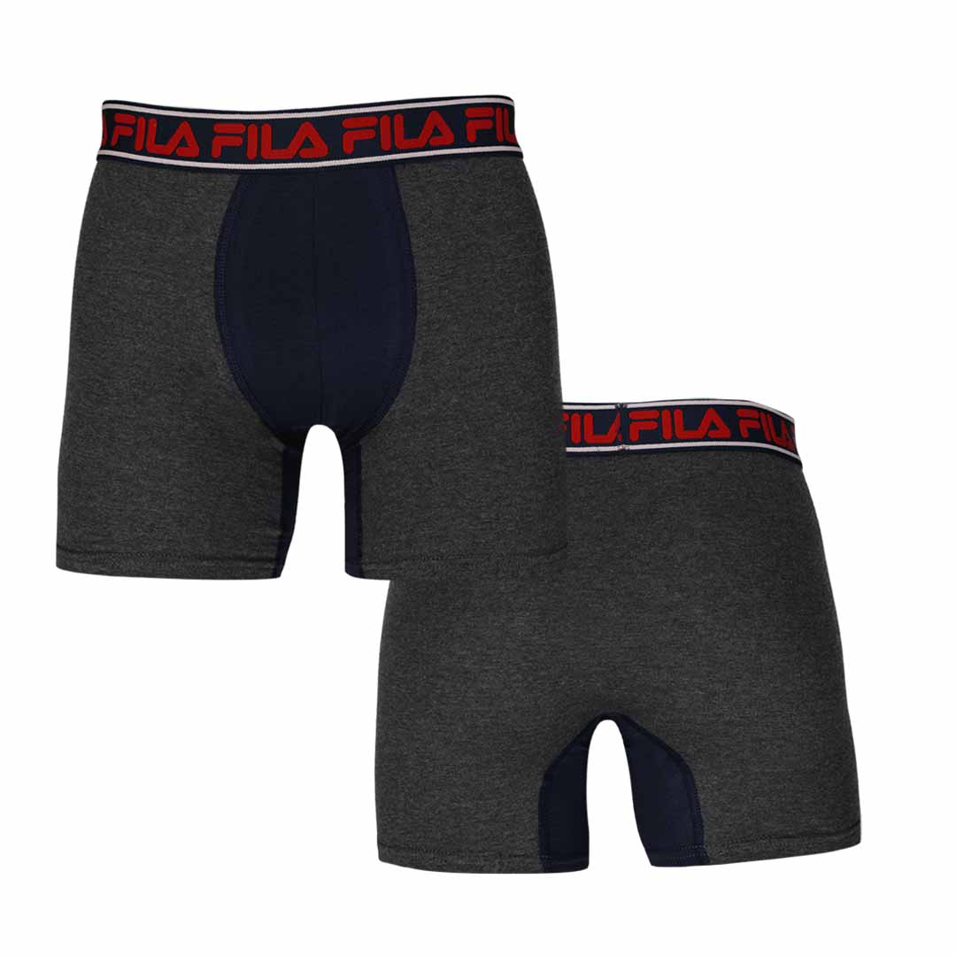FILA - Men's 4 Pack Boxer Brief (FM412BXCS15 410) - Image 6