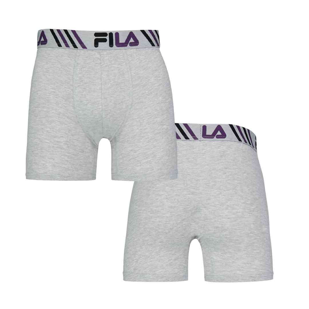 FILA - Men's 4 Pack Boxer Brief (FM412BXCS16 259) - Image 4