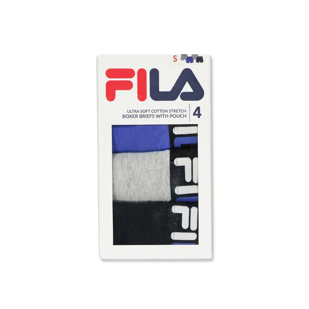 FILA - Men's 4 Pack Boxer Brief (FM412BXCS16 400) - Image 2