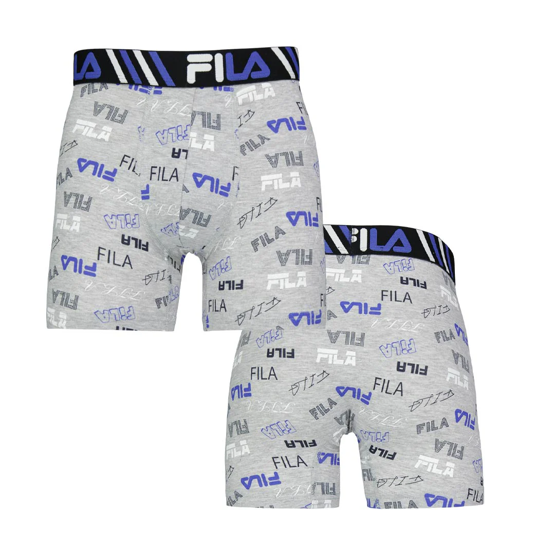 FILA - Men's 4 Pack Boxer Brief (FM412BXCS16 400) - Image 3