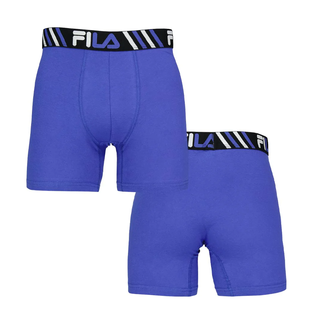 FILA - Men's 4 Pack Boxer Brief (FM412BXCS16 400) - Image 6