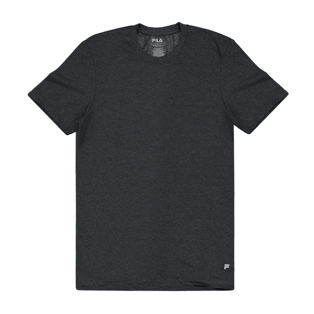 FILA - Men's 4 Pack Crew Neck T-Shirt (FM0314CT MULTIBLK) - Image 5