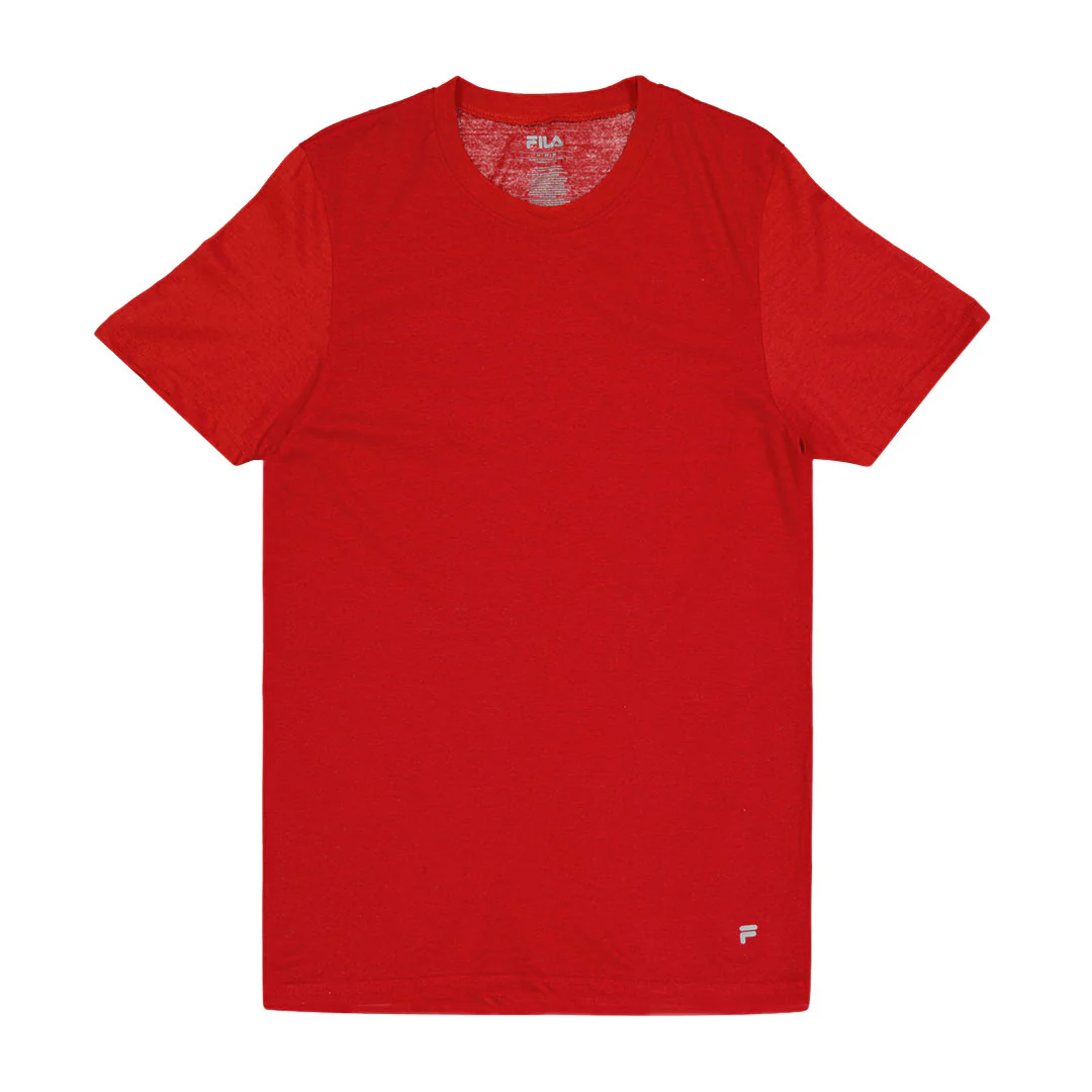 FILA - Men's 4 Pack Crew Neck T-Shirt (FM0314CT MULTIRED) - Image 2