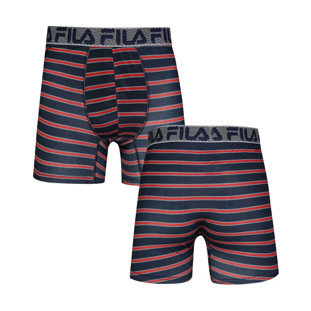 FILA - Men's Special Edition 5 Pack Boxer Brief (FM412BX5PS1 403) - Image 6