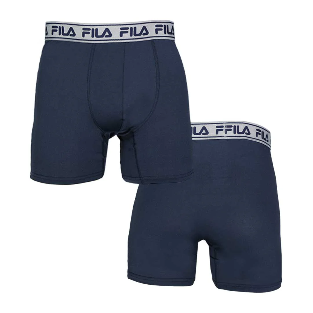 FILA - Men's Special Edition 5 Pack Boxer Brief (FM412BX5PS2 410) - Image 3