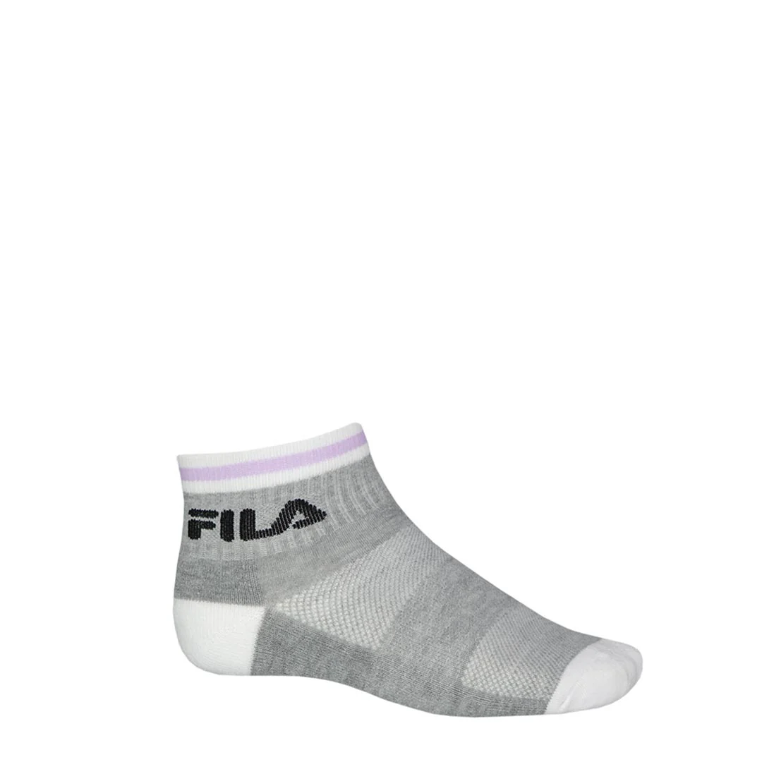 FILA - Women's 6 Pack 1/4 Socks (FW0139 COMBO2) - Image 2