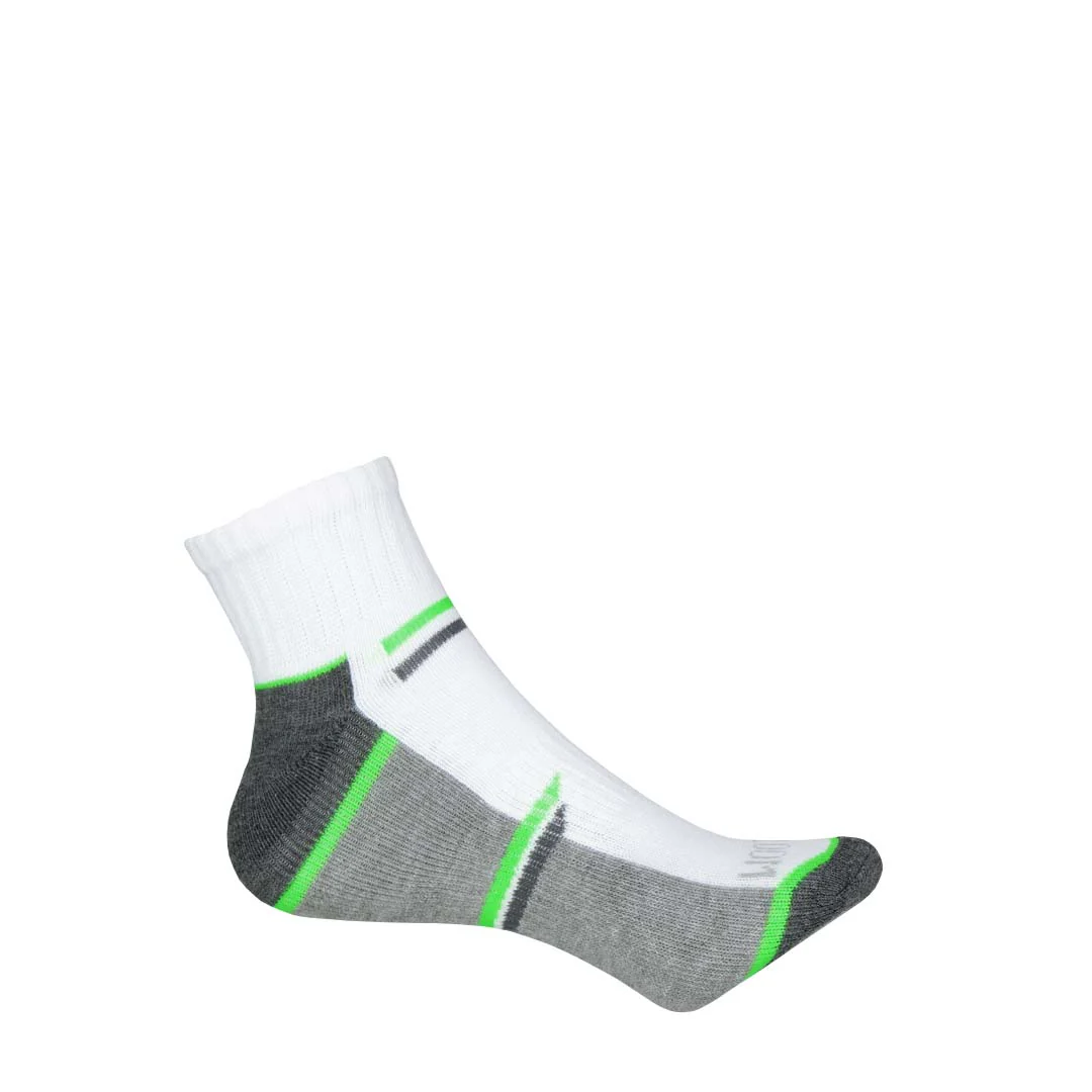 Fruit Of The Loom - Kids' 6 Pack Ankle Socks (B2021W6 F16WH) - Image 5