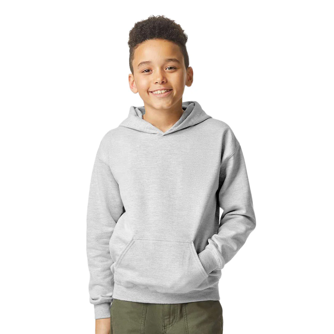 Gildan - Kids' (Junior) Softstyle Midweight Hoodie (SF500B 295) - Image 2